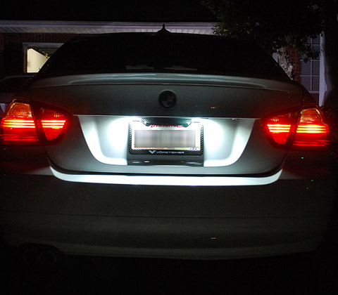 BMW License Plate LED